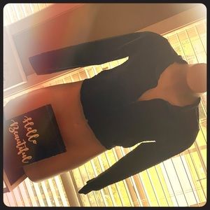 Cacia Plus Sportswear Black Jacket